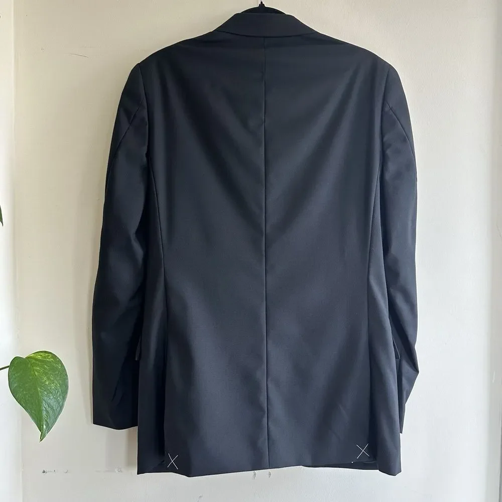 New 2022 J Crew Ludlow Slim-fit Suit Jacket‎ Loro Piana Fine wool 36R $450 28130